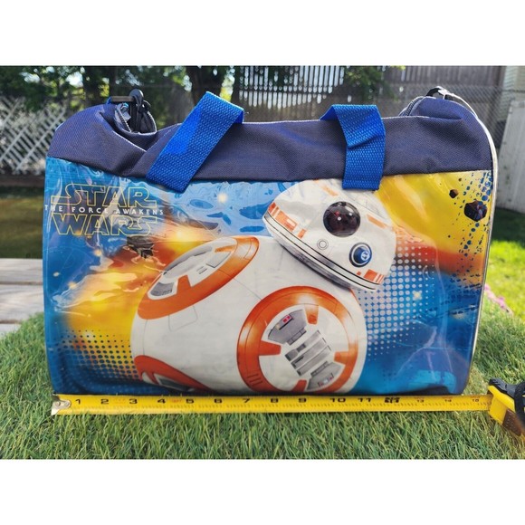 Disney Star Wars BB-8 Duffle Bag Overnight Bag Carry-on  NWT 14.5"L 10"H 7"W - Picture 5 of 15